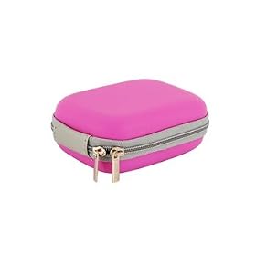 8027 Universal Hard Case for Slim Digital Camera (Purple)