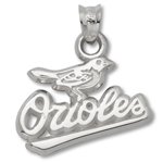 Baltimore Orioles Sterling Silver Pendant