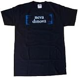 NEVA DINOVA - Brackets - Black T-shirt
