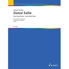 Dance Suite: aus "Leichte T�nze". Klarinette und Klavier.