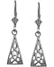 Genuine Sterling Silver Celtic Earrings