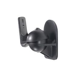 4 Pack of Black Universal Speaker Wall Mount brackets