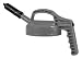 Mini Spout Lid,w/0.27 In Outlet,gray - OIL SAFE