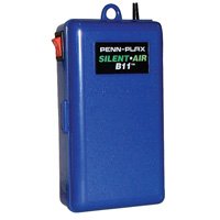 Silent Air B11 Aquarium Air Pump - Battery Operated by Penn Plax
