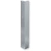 Rockwood 295.32D 2 X 2 X 48 Stainless Steel Square Corner Guard, 2" x 2" Edge, 48" Height, Satin Finish