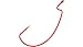 Gamakatsu 25 Pack EWG Offset Worm Hook(Black, 4)