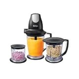 Ninja Master Prep Professional Blender, Chopper and Ice Crusher: More Powerful & 2X Faster- Recipe Book Included