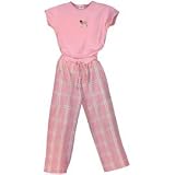 Girls Pink Pajamas Mastiff
