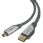 Belkin USB-A/Mini 5P-B Gold Cable A/B - 6Feet