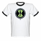 Ben 10 Shirts - Omnitrix with Ben 10 Silhouette 6.1 oz Cotton Youth Ringer Tee