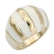 Women's Classic Line Clear Epoxy Gold Tone Ring, Size: 6-10 Women's Classic Line Clear Epoxy Gold Tone Ring, Size: 6-10