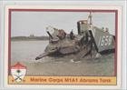 1991 Operation Desert Shield (Trading Card) #25 - Marine Corps M1A1 Abrams Tank