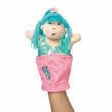 Manhattan Toy Silly Sounds Coral Queen Mermaid Hand Puppet