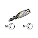 Monster Cable M MIDI-12 MIDI Cable - 1 x DIN Male - 1 x DIN Male - 12ft