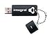 Electronics : integral Integral USB 2.0 Splash Drive 4 GB Black