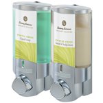 AVIVA Dispenser II Satin Silver/Translucent Tommy Bahama Labels