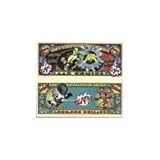 Novelty & Fake Money Comic Book Super Heroes - Million $ Bill (pack Of 100) Pack of 100 pcs