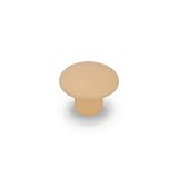 1-3/8 Dia Ceramic Knob with one 8/32 x 1 screw Finish: Al
