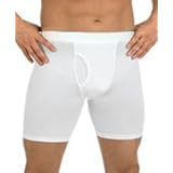 INCONTINENCE BOXER BRIEFS WITH ABSORBENT INTEGRATED WATERPROOF PANEL STYLE #BU100