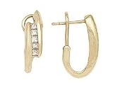 Modern Mosaic Princess Invisible Earrings - B0000E1M5B