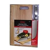 Ginsu Stainless 7 Santoku Knife with Cutting Board