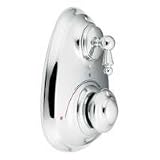 Show House by Moen Model TS513: Waterhill Brushed Nickel Trim For Moentrol with Built-In Three Function Transfer Valve