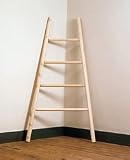 Old Adirondack Harkness Quilt Ladder - White Cedar