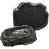 Zoo Med Combo Reptile Rock Food and Water Dish, Small