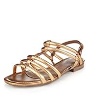Footglove™ Fashion Suede Tubular T-Bar Shoes