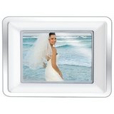 10 Widescreen Digital Photo Frame with Built-In MP3 Player, Supports SD, MMC, xD-Picture Card and CompactFlash memory cards