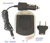 Buy Nextop-Casio BC-30L Brand New COMPATIBLE Wall & Car Charger (FREE European Adaptor) for Casio... by Nextop