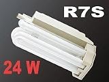 Luminea Dimmbare Energiesparlampe R7S, 230V, 24W, warmwei�