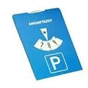 Parkscheibe mit Benzinrechner, ständige Kontrolle über Kraftstoffverbrauch und Kosten, Material: Weichplastik