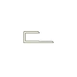 創建　ビニール　各種カラー　カラージョイナー　コ型　Ｈ型　ＧＣ-4.5カラー　2.73ｍ（商品コード：32002/色木目調)