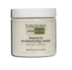 Surgeon's Skin Secret 25 Percent Natural Beeswax Cream, 4 Ounce