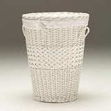 Redmon 4419 Fashion Color Round Hamper w/liner-White