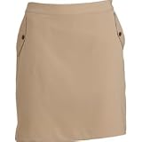 EP Pro 19 Faux Pocket Skort (COLOR: Tan, WOMENS SIZE:12)