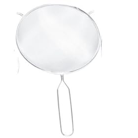Kitchen Craft Stainless Steel Round Strainer / Sieve, 18cm