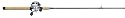 Pflueger&reg; Purist&reg; 6'6" Medium-Heavy Action Baitcasting Combo