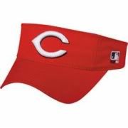 Cincinnati Reds Officially Licensed MLB Adjustable Velcro Adult Visor