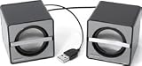 Review Z17928ZHY  / A Dicota Product, The 'Sound' laptop speakers are ideal for those on the move, simply to connect via USB an supplied with a carrying pouch