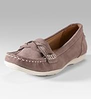Footglove™ Original Leather Round Toe Plait Trim Loafers