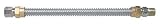 DORMONT 20-2222-24 Gas Connetor,304 SS,1/2 x 24 In