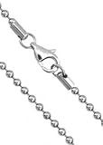 Jewelry Necklaces 316L Stainless Steel Bead Chains 2.4 Bead
