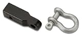 Bestop 42922-01 HighRock 4X4 2 Receiver Black Recovery Hitch with D-Ring