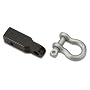 Bestop 42922-01 HighRock 4X4 2" Receiver Black Recovery Hitch with D-Ring
