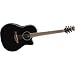Ovation GC057 Celebrity Super Shallow Bowl Acoustic-Electric Guitar, Ruby Red
