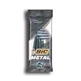 Bic Mens Metal Guard Shaver - 5 Each, 12 Packs