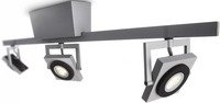 Podium 579038781 Milano LED Spot grau 3x7,5W 230V I Preisvergleich