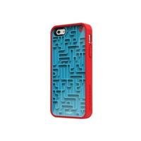 Puregear Gamer Case for Apple iPhone 5 - Retail Packaging - Blue/Red